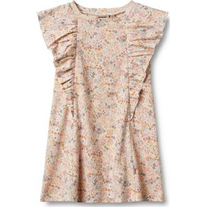 WHEAT Jurk  beige / blauw / oranje