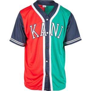 Karl Kani Overhemd  navy / groen / rood / wit