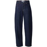 PIECES - PCGRACE - Jeans - Donkerblauw - Baggy - Mid Waist