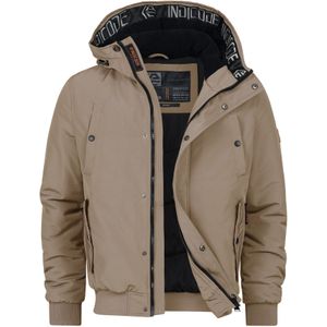 INDICODE JEANS Winterjas 'Albanos'  chamois