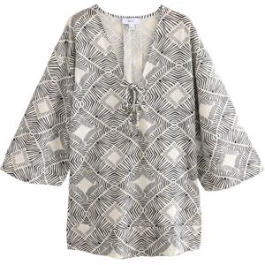 Next Strandjurk  zwart / wit