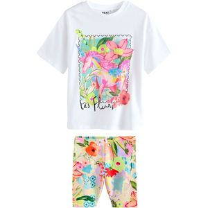 Next Joggingpak  gemengde kleuren / wit