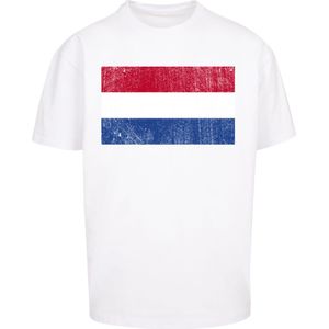 F4NT4STIC Shirt 'Netherlands'  blauw / rood / wit