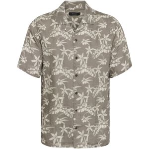 Matinique Overhemd 'Klampo'  crème / beige gemêleerd