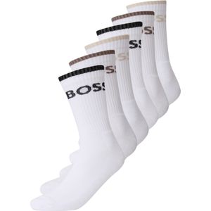 BOSS - Sportieve Kwartkousen - Zwart - Katoenmix