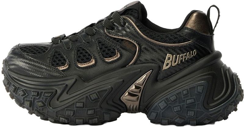 BUFFALO Sneakers laag 'CERBO'  koper / zwart