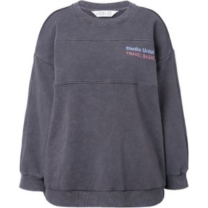 Studio Untold Sweatshirt  antraciet / grijs gemêleerd