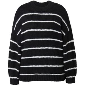 Studio Untold Trui  zwart / wit