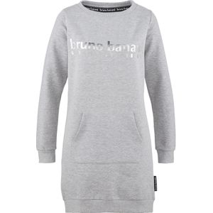 Bruno Banani Jurk  grijs gemêleerd