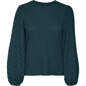 Vmflower - Blouse - O-hals - Lange Mouwen - Regular Fit