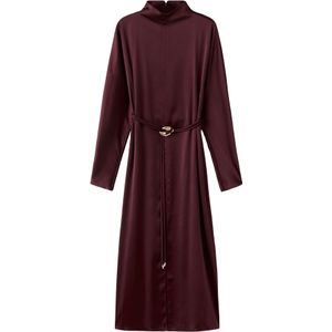 MANGO Jurk 'Susi2'  donkerrood