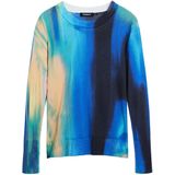 Fijngebreide Trui - Multicolor - Kleurverloopprint - Regular Fit - AW25