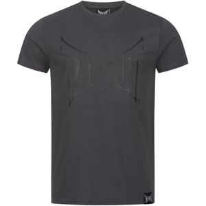 Tapout - Lifestyle Basic Tee - T-shirt - Anthraciet/zwart - Normale Passform
