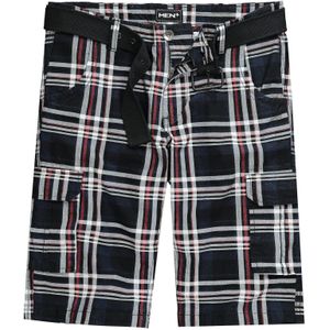 Boston Park Broek  zwart / wit