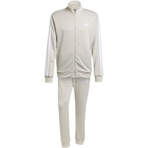 adidas - Sportswear Basic 3 Stripes - Trainingspak - Zwart - French Terry