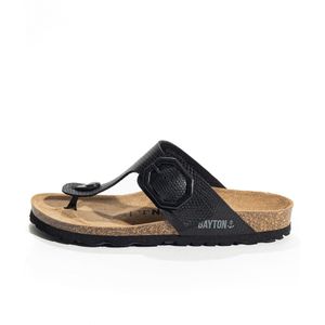 Bayton Teenslipper 'MERCURE'  zwart