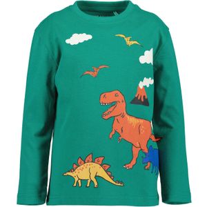 BLUE SEVEN Shirt  geel / smaragd / oranje / wit