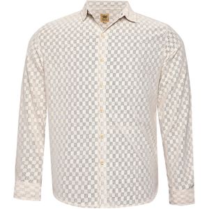 Campus Sutra Overhemd 'Whitney'  beige / grijs