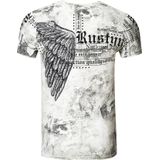 Rusty Neal - Biker T-shirt - Normale Pasvorm - 100% Katoen