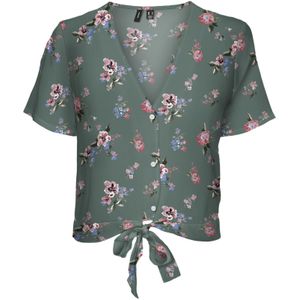 Vmeasy - Top - V-Hals - Korte Mouwen - Regular Fit