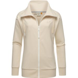 Ragwear Sweatvest 'Shocky'  crème / wit