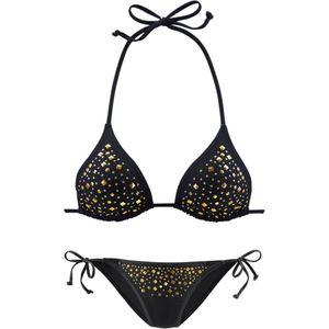 Look - Beugelbikini - Zwart - Polyamide - Verwijderbare Softcups