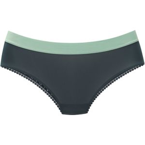 s.Oliver - RED LABEL Beachwear - Hipster - Groen/Salie - Met Grafische Kant