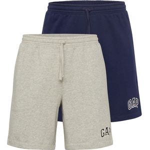 GAP Broek  navy / grijs gemêleerd / wit