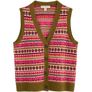 Seasalt Cornwall Gebreid vest ' Percella Cove' '  gemengde kleuren