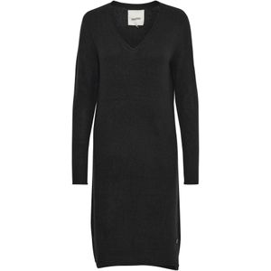 Oxmo Gebreide jurk ' Ida '  zwart