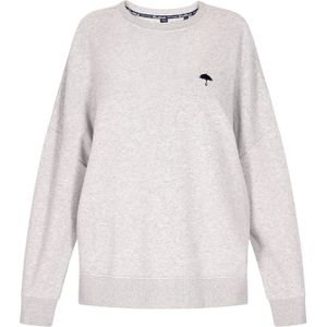 Schmuddelwedda Sweatshirt  grijs gemêleerd / zwart
