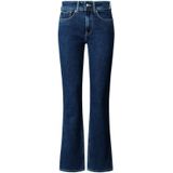 Bootcut jeans van katoenmix, model 'PIPER'