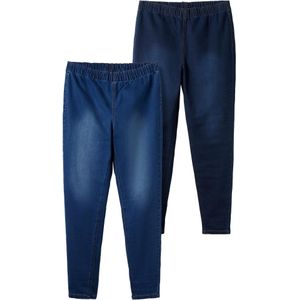 SHEEGO Jeggings  blauw denim