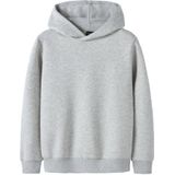 Hoodie - Regular Fit - Zacht - Lange Mouwen - Ongeborstelde Sweatstof