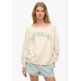 Superdry - Athletic Essentials Bardot Crew - Sweatshirt - Oversized