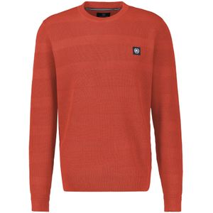 Lerros - Gebreide Trui - Scandinavian Red - Met Geborduurd Logo