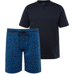 JP1880 Pyjama kort  blauw / navy