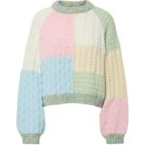 Remix - PCREMIX - Gebreide Trui - Hoge Kraag - Zware Gebreide Stijl