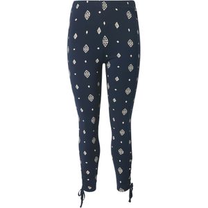 Ulla Popken Leggings  marine / wit