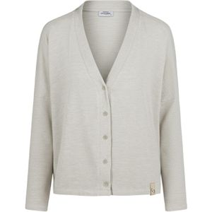 Cotton Candy Gebreid vest  wit