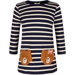 happy girls Jurk  navy / bruin