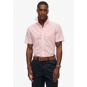 Superdry - City Cotton Linen - Overhemd - Korte Mouwen