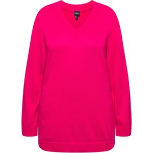 Ulla Popken Trui  donkerroze