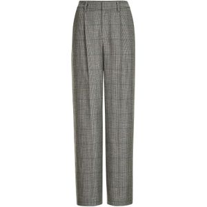 MADELEINE Bandplooibroek  grijs / zwart