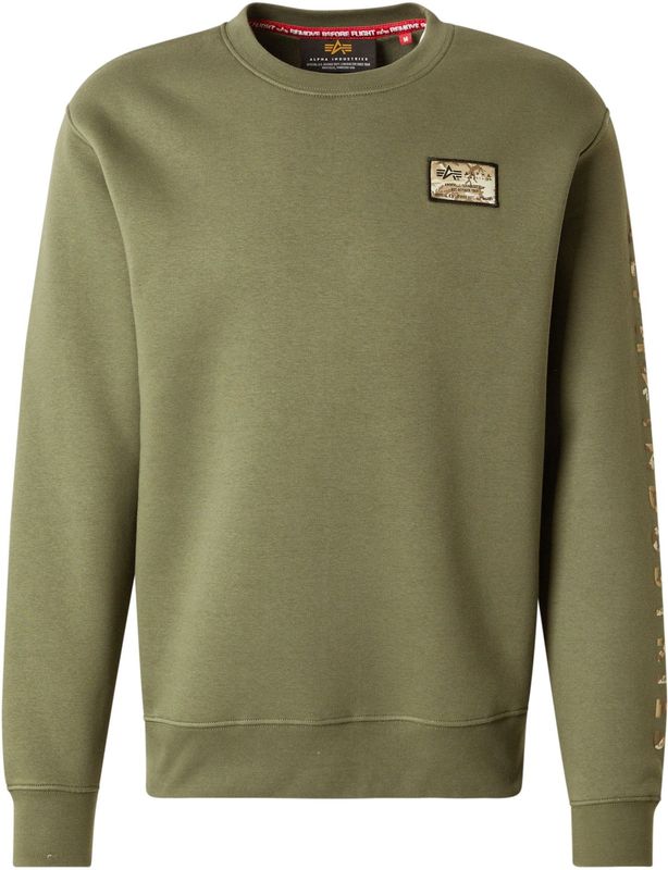 Alpha Industries Camo Sleeve Sweatshirt