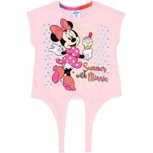DISNEY Shirt 'Minnie Mouse'  lichtgeel / lichtroze / zwart / wit