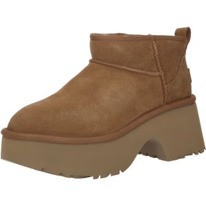 UGG CLASSIC ULTRA MINI NEW HEIGHTS Gevoerde laarzenSnowbootsDames laarzen Kleur: Cognac