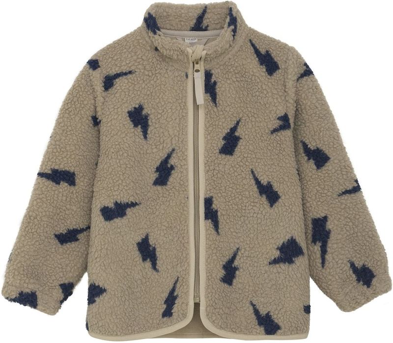 CeLaVi - Fleece Jacket - Navy - Tussenjas