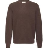 Casual Friday - CFTHEO - Trui - Donkerbruin - Knitwear