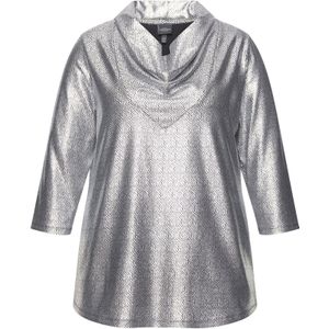 Ulla Popken Shirt  zilver